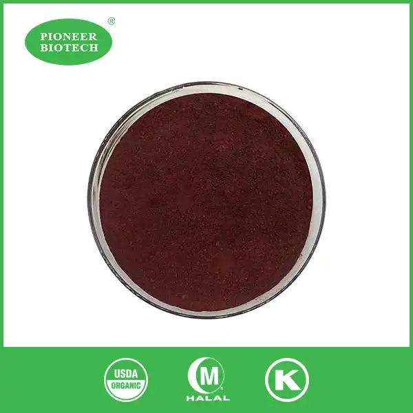 Blueberry extract anthocyanin